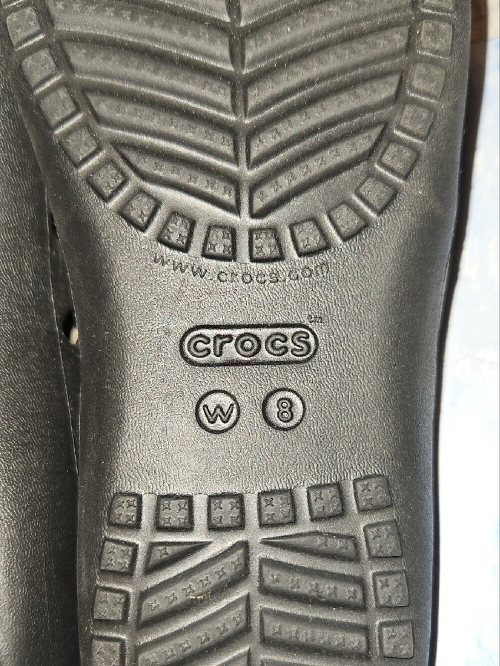 Crocs Ladies Sandals Sz 8 - Picture 6 of 9